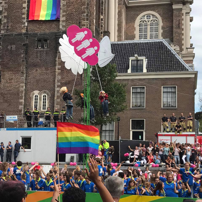 Gay parade Amsterdam