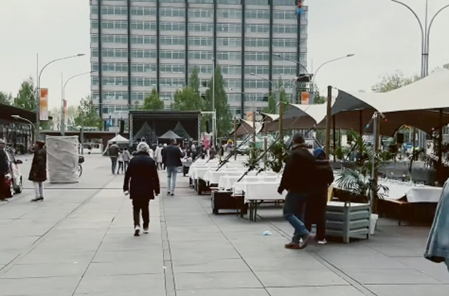 Winkelcentrum Plein ’40-’45 in Amsterdam-West