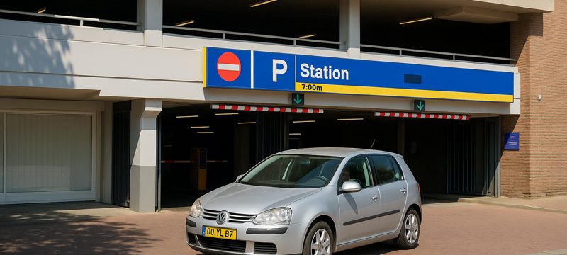 Parkeergarage IJDock in Amsterdam